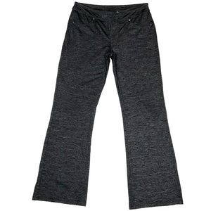 Athleta Women’s Bettona Classic Yoga Pant Dark Gray Boot Cut Flare Leg S…